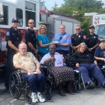 Orchard - 1st Responders with Residents and Staff